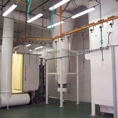 Electrostatic Manual Powder Coating Spray Booth for Doors with Ce