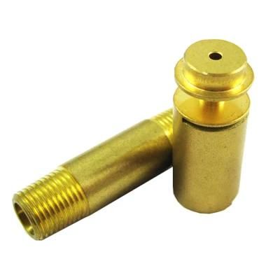 4 Axis CNC Center Bronze Brass Copper CNC Lathe OEM CNC Lathing Brass Part