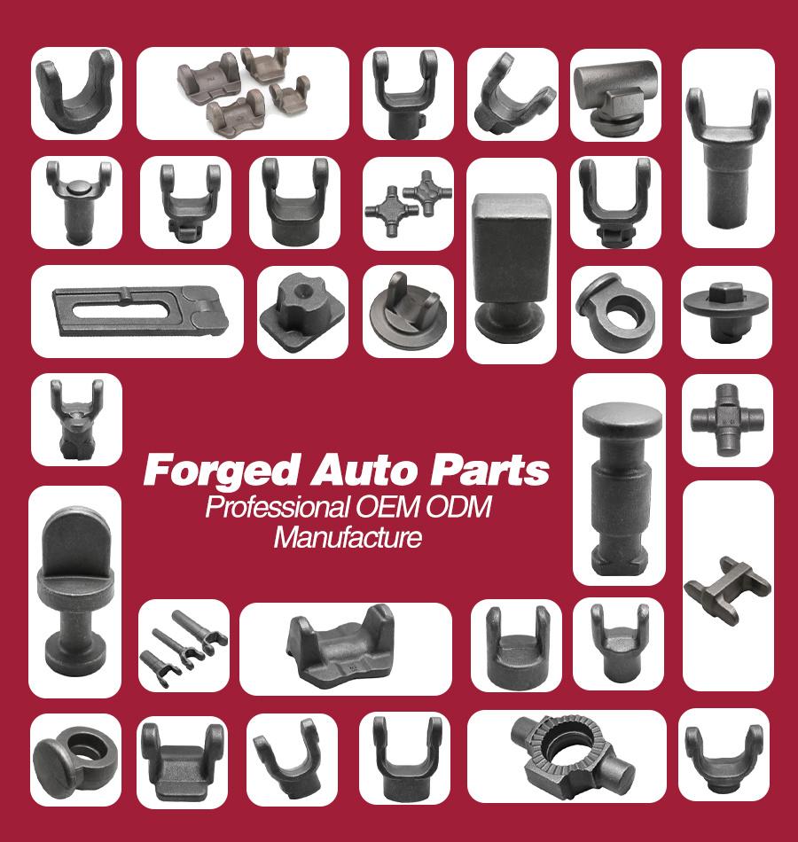 Professional OEM Custom Metal Steel Hot Forging Parts Hot Forging Drop Forged Parts