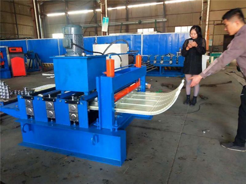 Metal Roof Sheet Crimping and Curving Machine