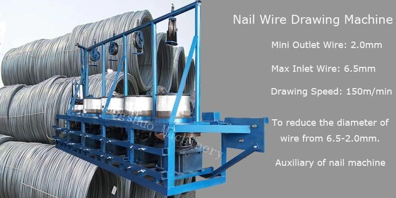 Fully Automatic Nail Making Machine to Make Nails/Wire Steel Iron Nail Machine