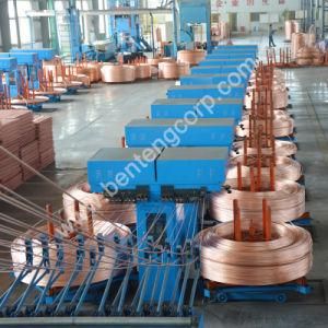 20mm Oxygen Free Copper Rod Making Machine Copper Rod Upcasting Machine