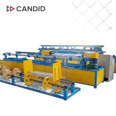 Making Diamond Wire Mesh Machine for Playground Basketball Sports Stadium