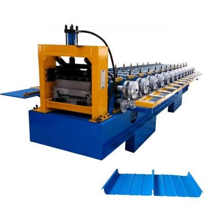 Hydraulic Standing Seam Steel Tile Roll Roof Panel Forming Machine