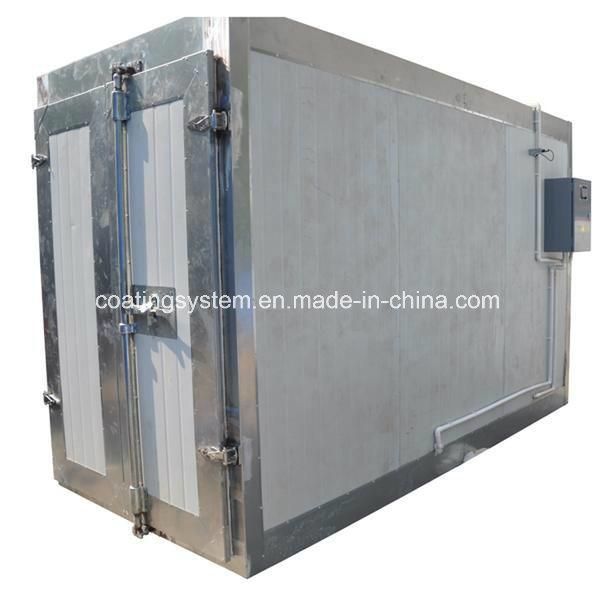 Aluminum Electrostatic Tunnel Powder Coating Curing Oven