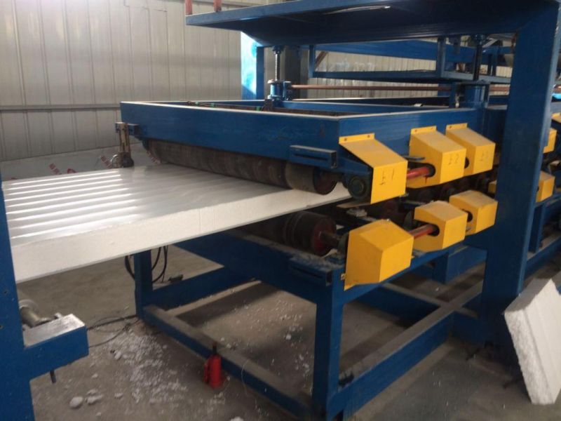 980 Outdoor Exterior Wall Insulation Decoration EPS Sandwich Panel Roll Forming Machine for Sale