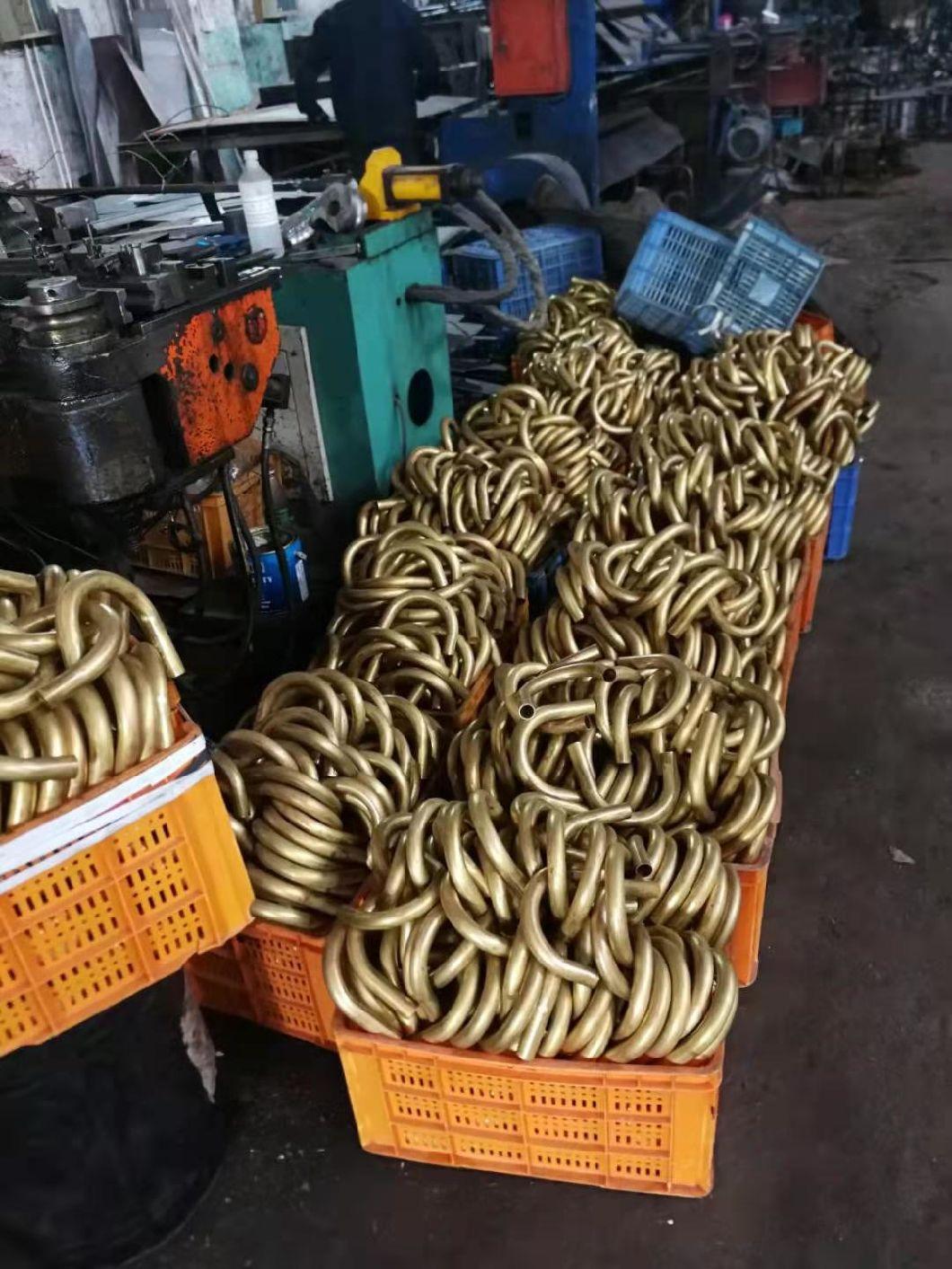 Custom Bending Steel Tubes with Stamping Flat End