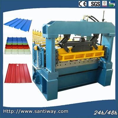 Automatic Roof Sheet Cold Roll Forming Machine