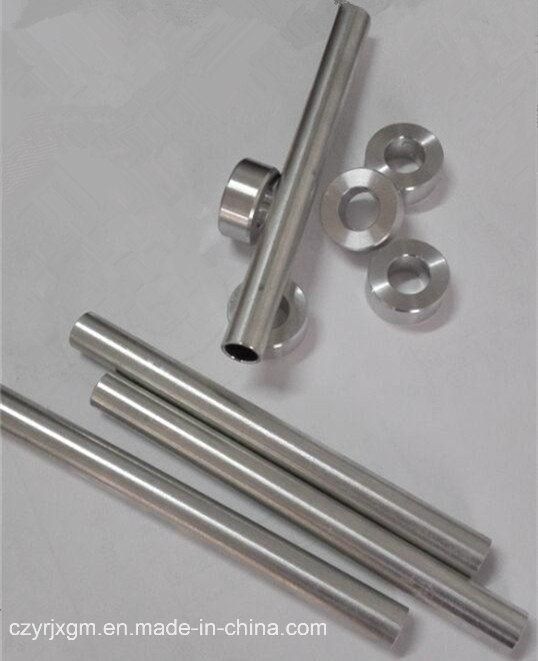 CNC Machine Parts 6061 Aluminimum Tubing with Black Anodize