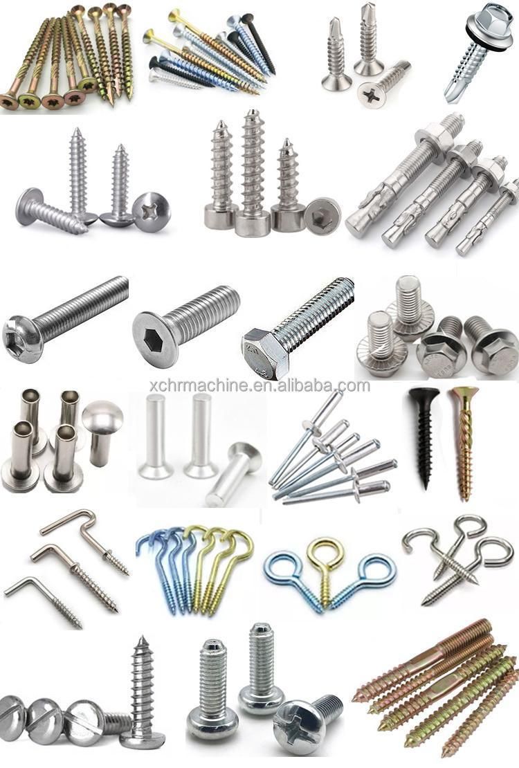 High Speed Double Strokes Drywall Screw Making Machine Screws Thread Rolling Machine