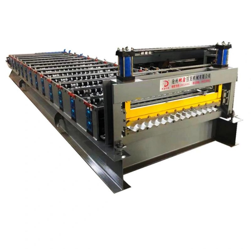850 836 Corrugated Roofing Sheet Roll Forming Machine