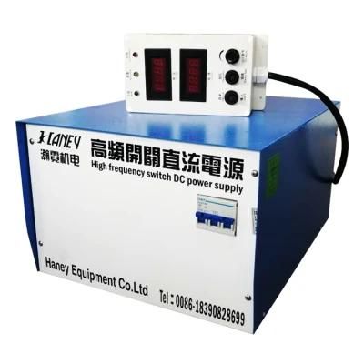 Haney Air Cooling 12V 500A High Frequency Pulse Chrome Electroplating Power Supply Plating Rectifier for Gold Nickel