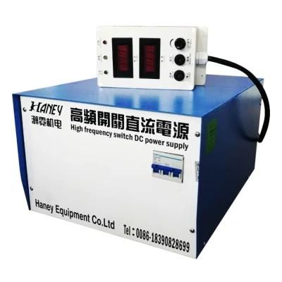 Haney Air Cooling 12V 500A High Frequency Pulse Chrome Electroplating Power Supply Plating Rectifier for Gold Nickel