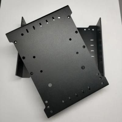 OEM High Quality Precision Customized Black Steel Sheet Metal Products