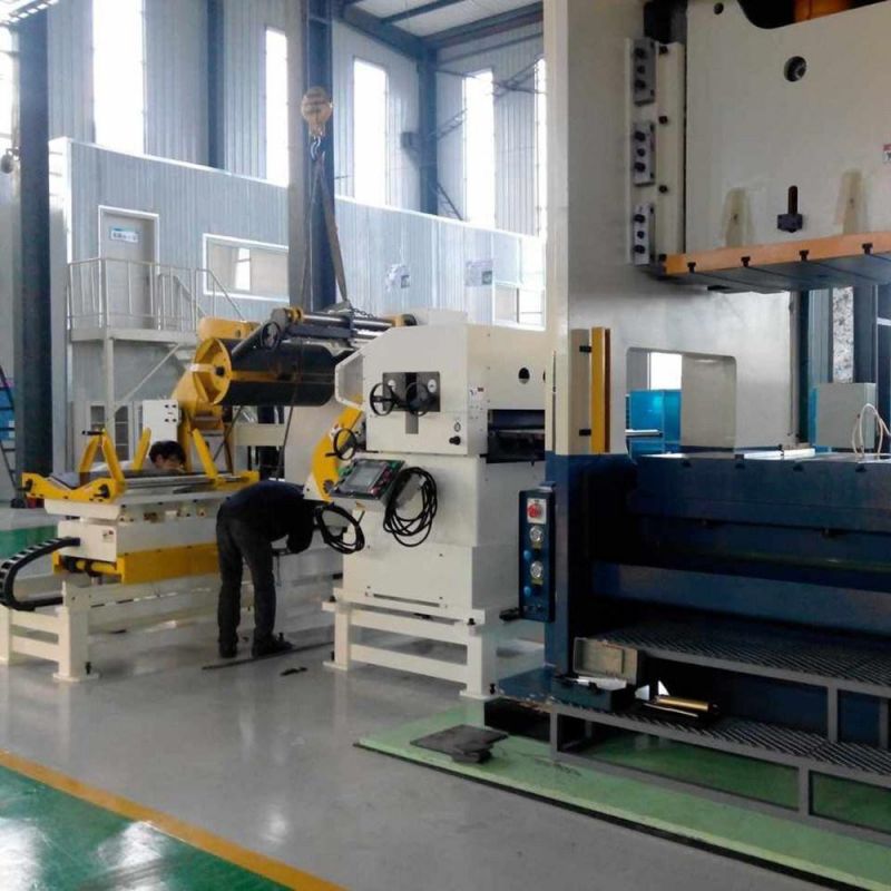 Roller Type Automatic Coil Straightener Feeder with Decoiler and Straightener
