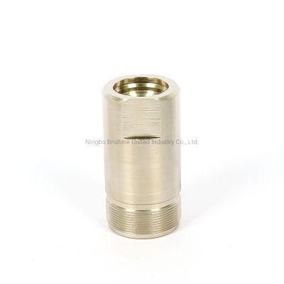 Brass Insert Fitting with Nickel Male Insert Fitting Pipe