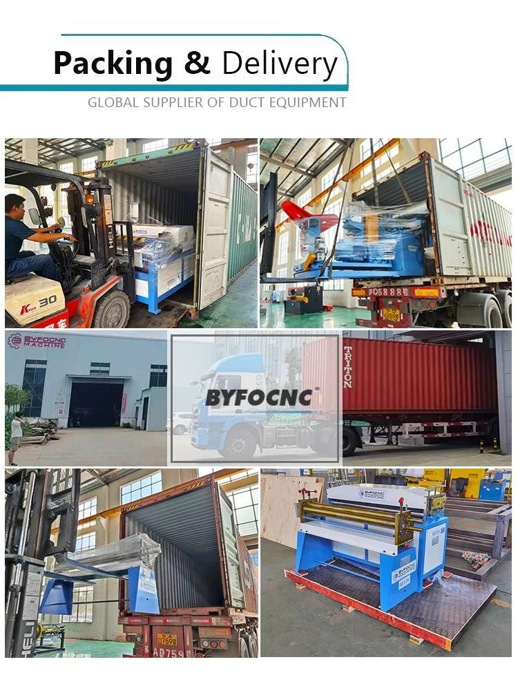 HVAC Duct Sheet Metal Rolling Machine