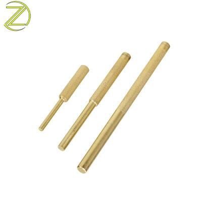 China Metal Machining Polished Custom Small Screw Thread Brass Pogo Pin Connector