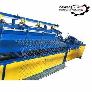 Hot Sale Automatic Single Wire Chain Link Fence Making Machine
