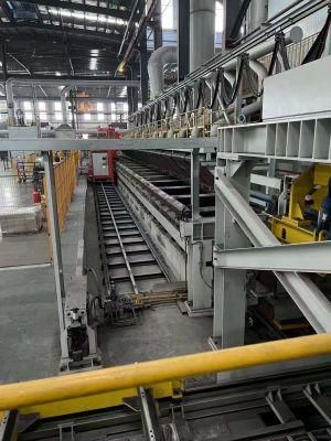 Static Pressure Automatic Horizontal Green Sand Molding Production Line, Foundry Equipment