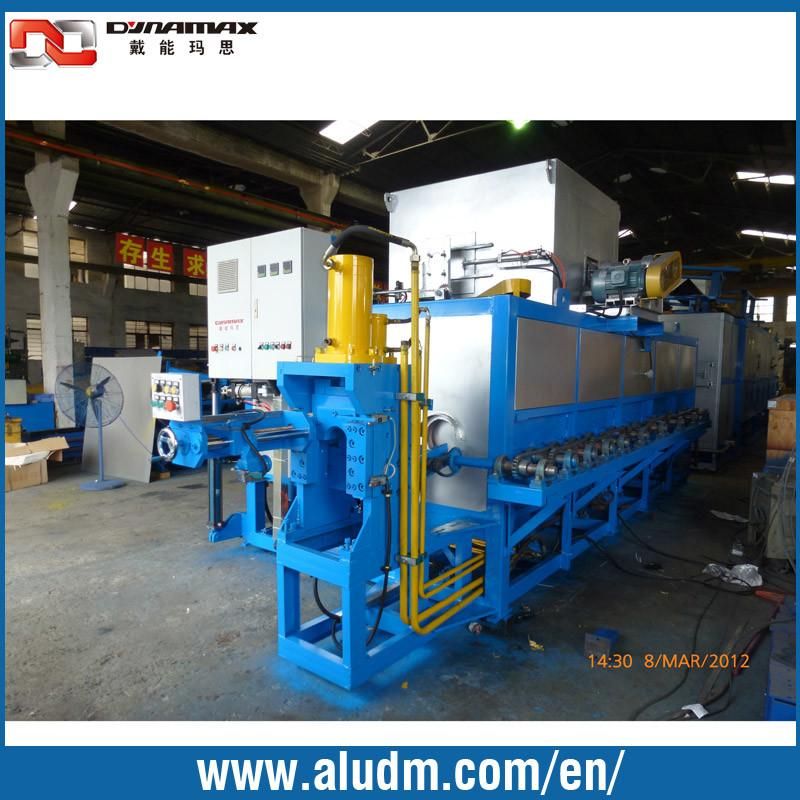 Aluminum Extrusion Machine with Gas Burner Billet Heating Furnace