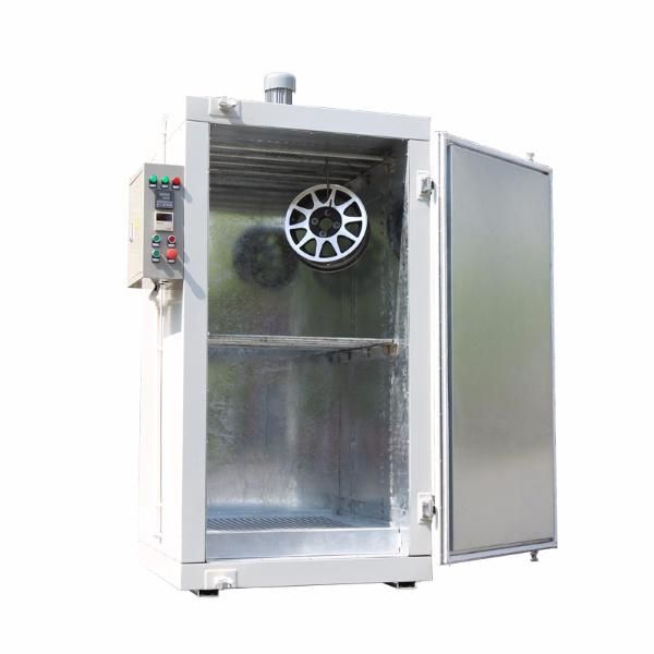 Car Wheel Manual Powder Coating Line with Spray Booth and Oven