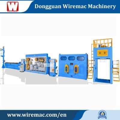 0 Gauge AWG Copper Rod Wet Wire Drawing Machine Copper Bar Drawing Equipment