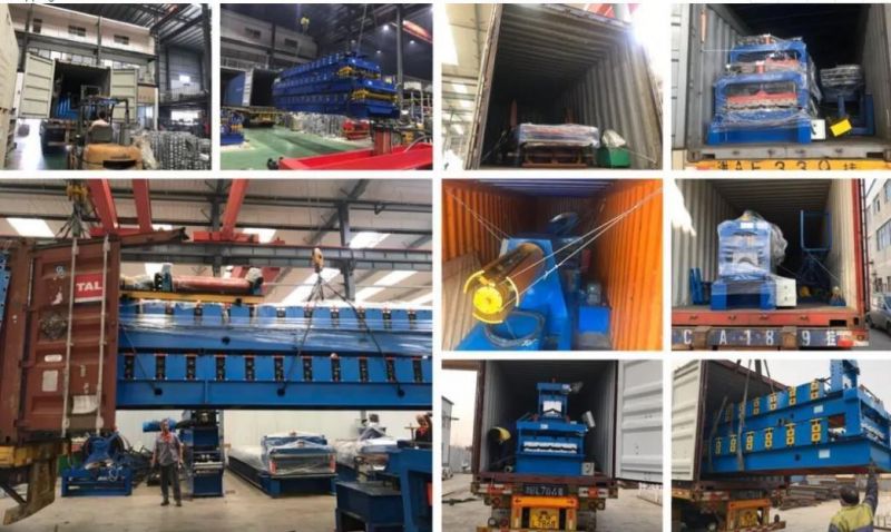 South Africa Galvanized Ibr R Panel Metal Roof Sheet Roll Forming Machine