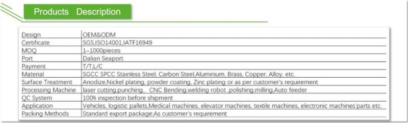 OEM Other Vehicle Parts Precision Auto Parts