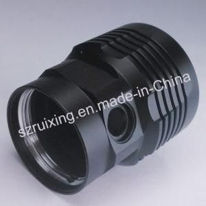Custom Made Machining Part of Rechargeable Flashlight