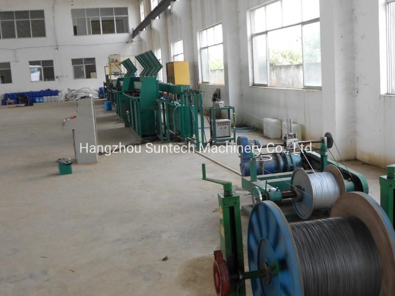 China Fast Speed Electro Galvanizing Wire Zinc Coating Production Line for Binding Wire