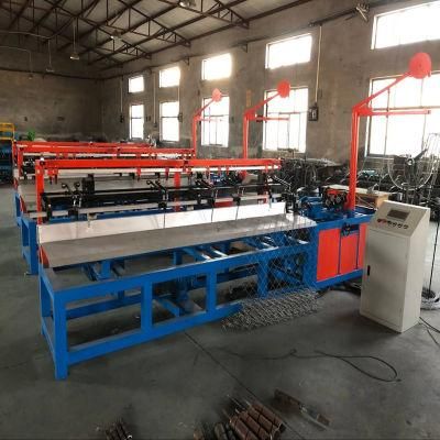 China Semi Automatic Chain Link Fence Making Machine Hot Sale