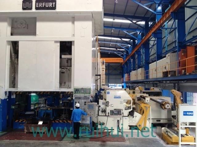 Hydraulic Metal 3 in 1 Nc Decoiler Straightener Feeder for Stamping Press Machine (MAC4-1000H)