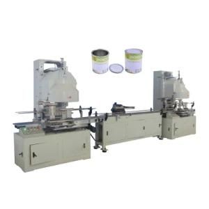 Automatic 0.5-5L Round Paint Tin Can Making Machine