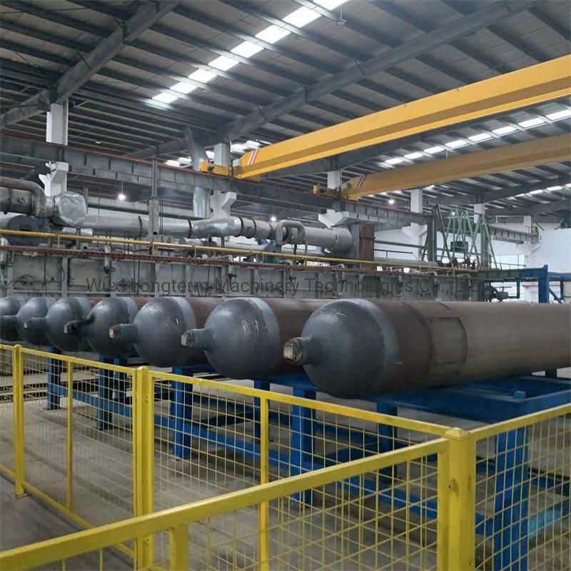 High Pressure Steel CNG Cylinder/ Long Tube Forming/ Closing Machine