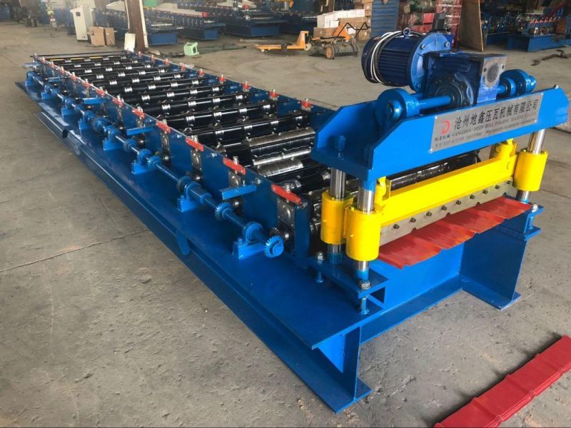 Dx 840 Roofing Tile Trapezoidal Roof Wall Panel Roll Forming Machine for Sale