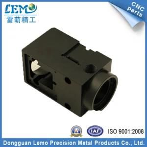 Precision Black Anodized Aluminum CNC Machinery Components (LM-305)