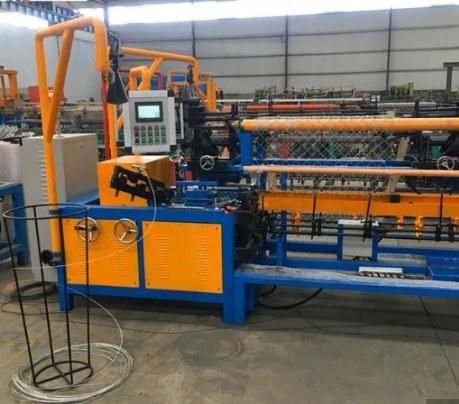 Single Wire Full Automatic PLC Chain Link Fence Machine
