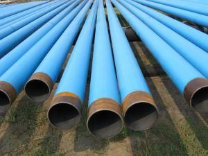 API 3PE Steel Pipe Anti Rust Shot Blasting Spraying Coating