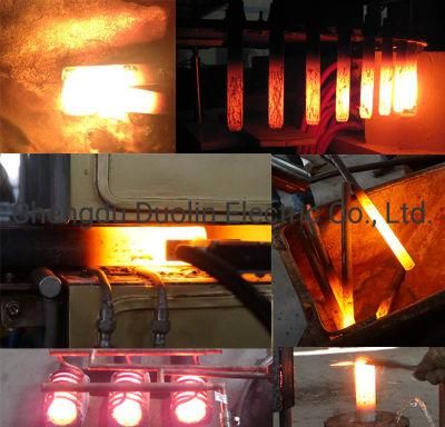 10-30kHz 30-160kw Induction Heating Machine for Hot Forging Hardening Brazing