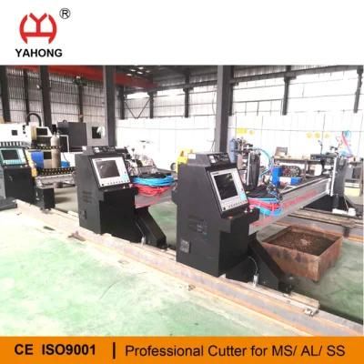 CNC Portal Plasma Metal Cutting Machine with Auto Nesting Software