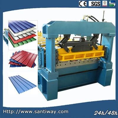 Low Price China Factory Trapezoidal Profile Cold Roll Forming Machine