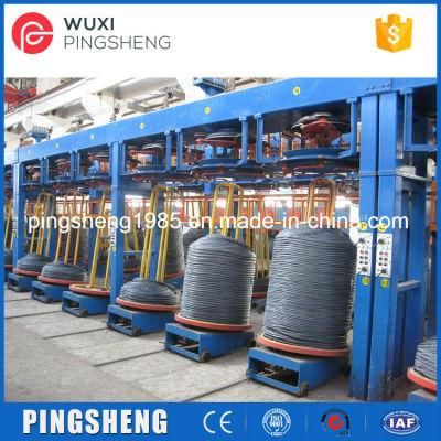 Wire Vertical Plum Take up Machine After Galvanized Iron Wire Making and Heat Treatment
