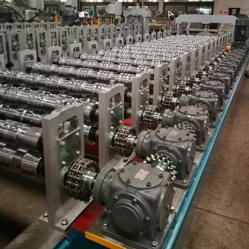 Automatic Easy Operation Building Material Metal Roofing Galvanized Corrugated Steel Sheet Tile Making Roll Forming Machine