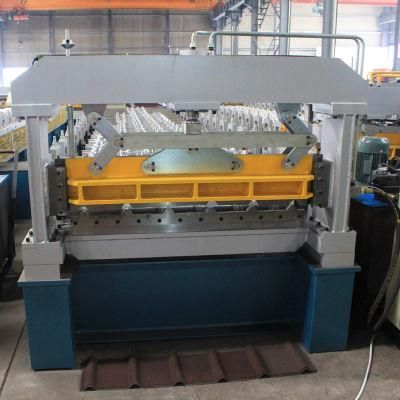 Automatic Galvanized Steel Roof Panels Cold Roll Forming Machine From China