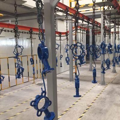 Stainless Steel Material Liquid/Powder Coating Paint Production Line for Doors