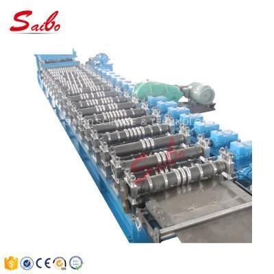 Steel Grain Silo Corrugated Profile Roofing Sheet Roll Forming Machine