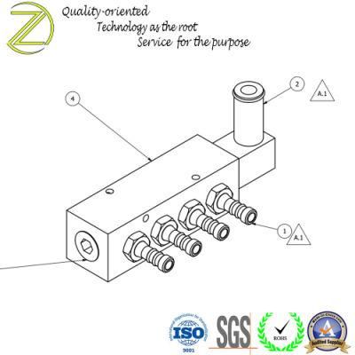 Custom Design 1/2 NPT Brass Hex Drive Plug