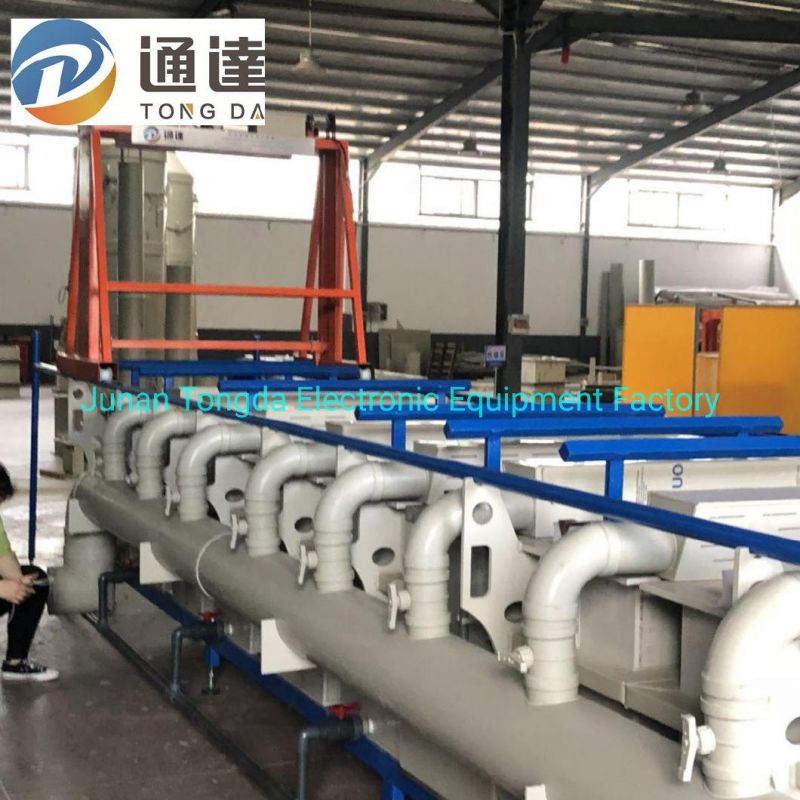 Hard Anodized Cookware Machinery Chrome Electroplating Line Plating Equipment