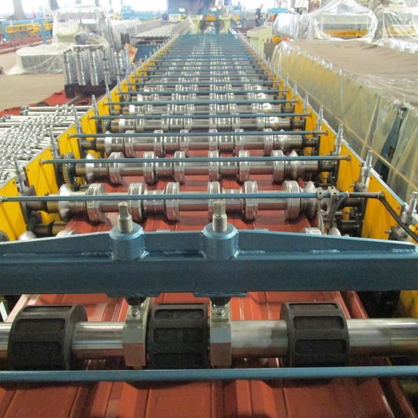 Roofing Galvanized Sheet Metal Manufacturing Machine Cold Roll Forming Machine
